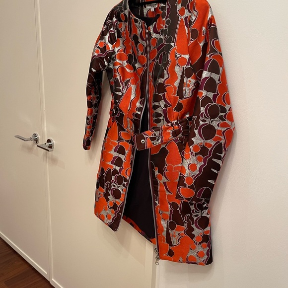 Opening Ceremony jacquard top coat P00 - Picture 10 of 13